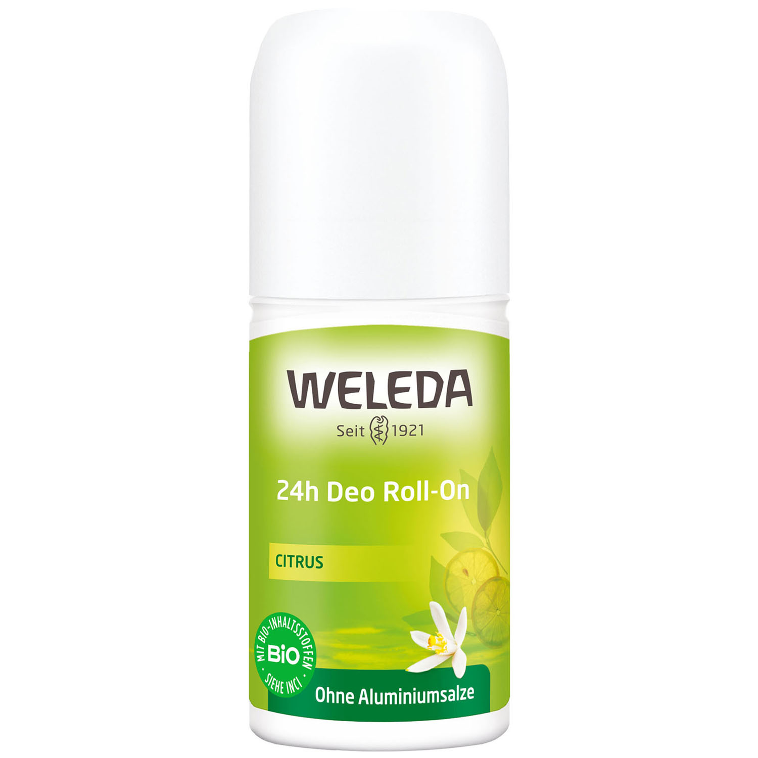 Weleda Цитрусовый дезодорант 24 часа Roll-On 50 мл (Weleda, Цитрусовая линия) цитрусовый дезодорант 24 часа roll on weleda 50 мл