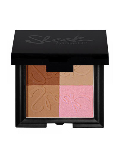 Слик Мейкап Бронзирующая пудра 4 в 1 Bronze Block Light (Sleek MakeUp, Лицо) фото 0