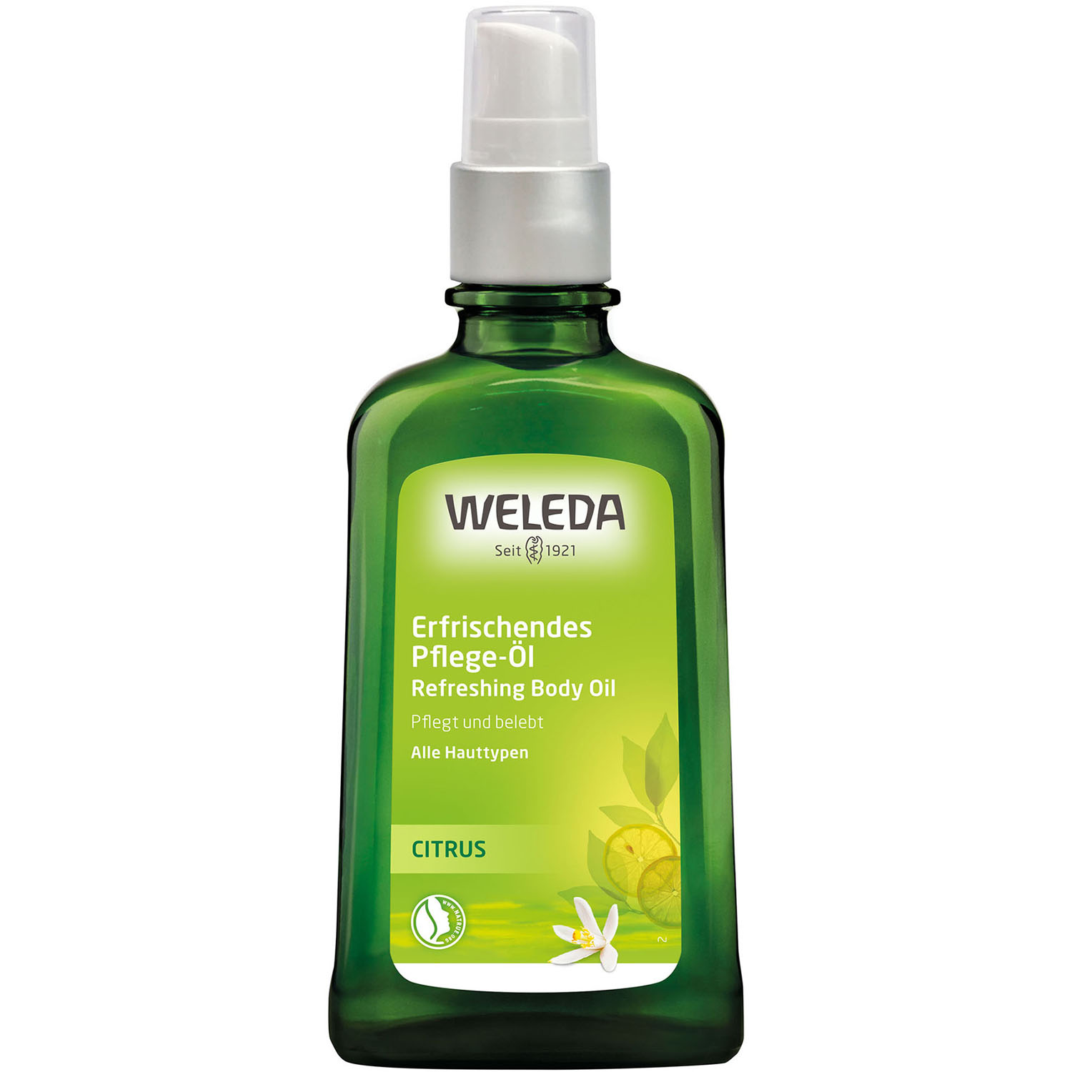 Weleda Цитрусовое освежающее масло 100 мл (Weleda, Цитрусовая линия)