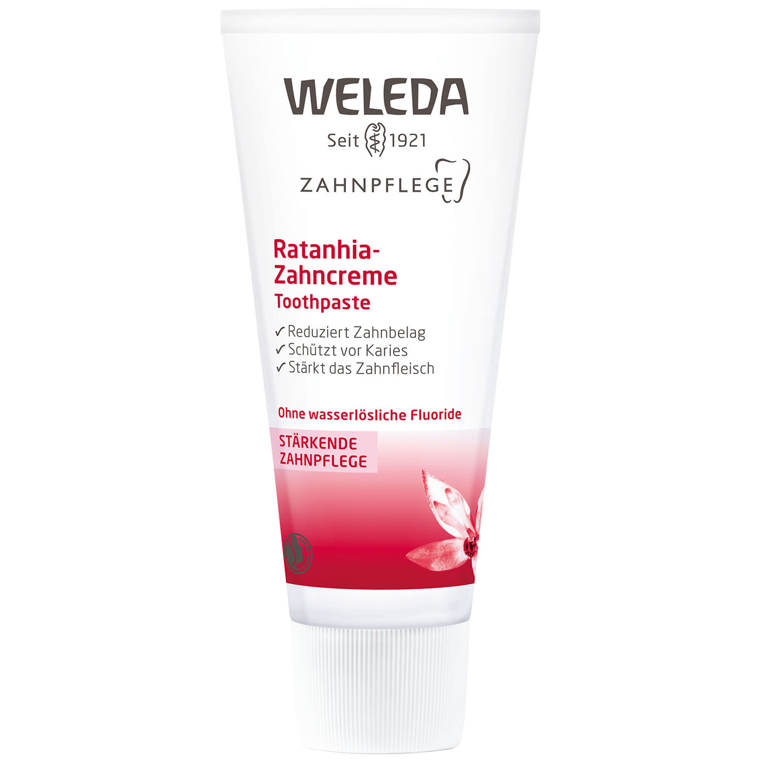 Weleda Растительная зубная паста Ратания, 75 мл (Weleda, Уход за полостью рта)