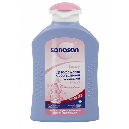 Саносан Детское масло с обогащенной формулой 200 мл (Sanosan, Baby Уход) фото 0