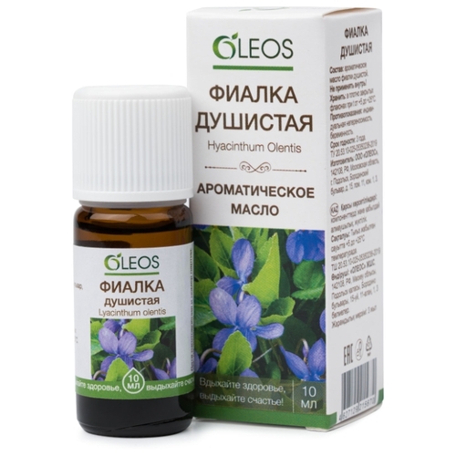 Олеос Масло ароматическое Фиалка душистая 10 мл (Oleos, Ароматические масла) фото 0