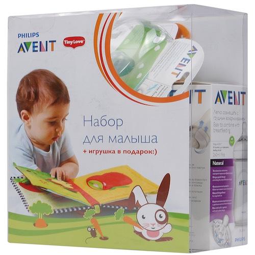 Авент Набор зеленый №89 от 6 месяцев (Avent, Детская посуда) фото 0