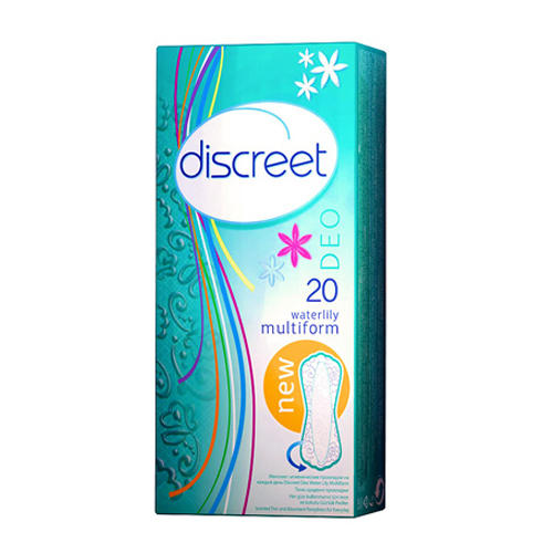 Дискрит Дискрит, Женские гигиенические прокладки на каждый день Deo Water Lily Single (Discreet, Discreet) фото 0