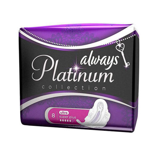 Олвейз Олвейс,  Женские гигиенические прокладки Ultra  Platinum Collection Super Plus Single (Always, Platinum Collection) фото 0
