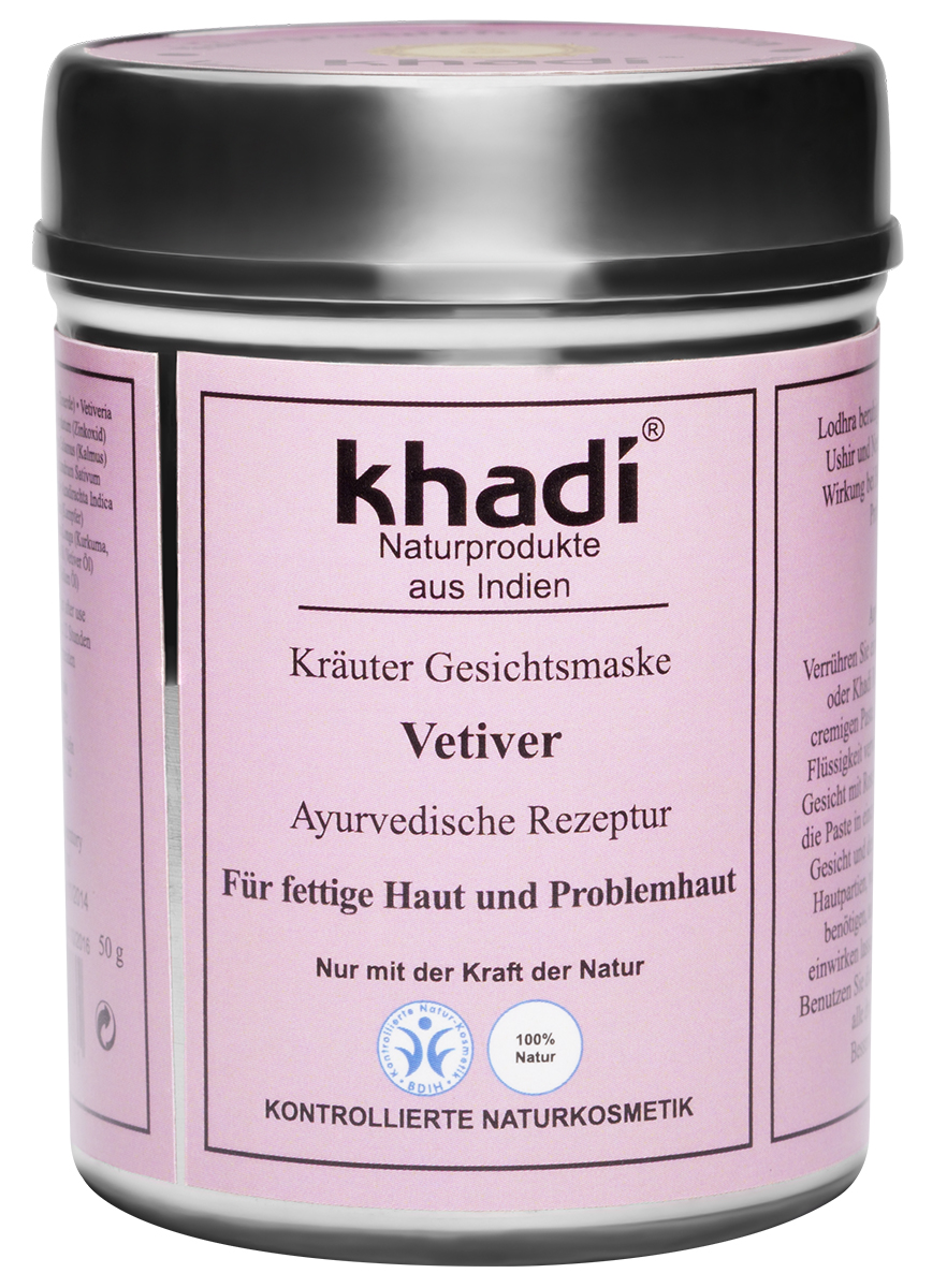 Кхади Маска для лица «ветивер» 50 г (Khadi, Для лица) фото 0