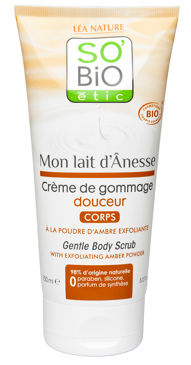 

So’bio etic Нежный скраб для тела с ослиным молоком 150 мл (So’bio etic, Для тела), Для тела