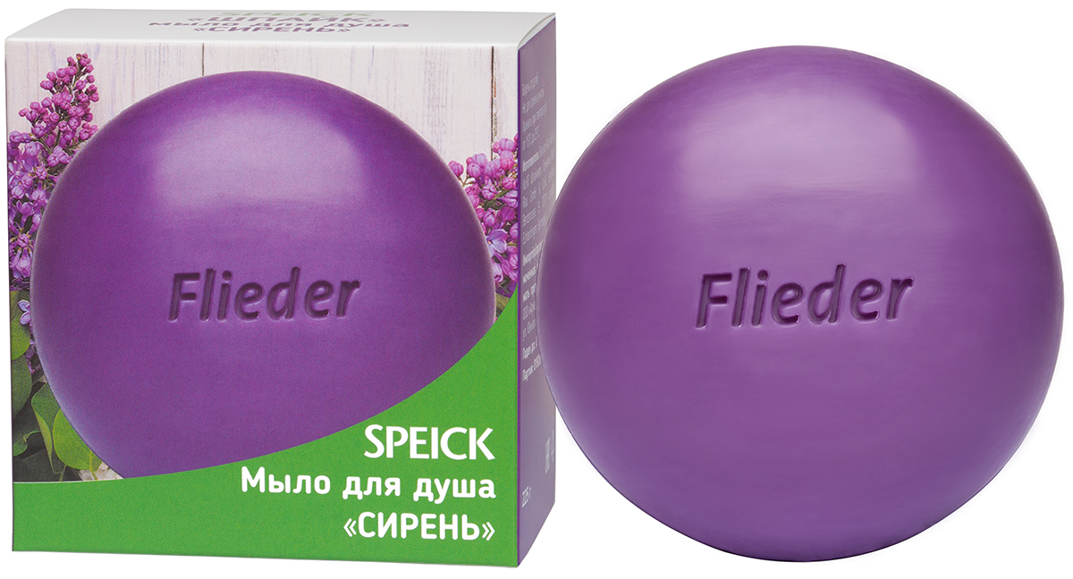 

Speick Мыло для душа «сирень» 225 гр (Speick, Для тела), Для тела