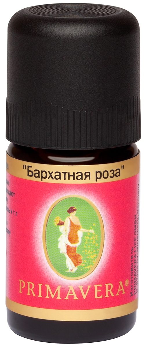 Примавера Лайф Ароматизатор воздуха - смесь эфирных масел «бархатная роза» 5 мл (Primavera Life, Аппараты) фото 0