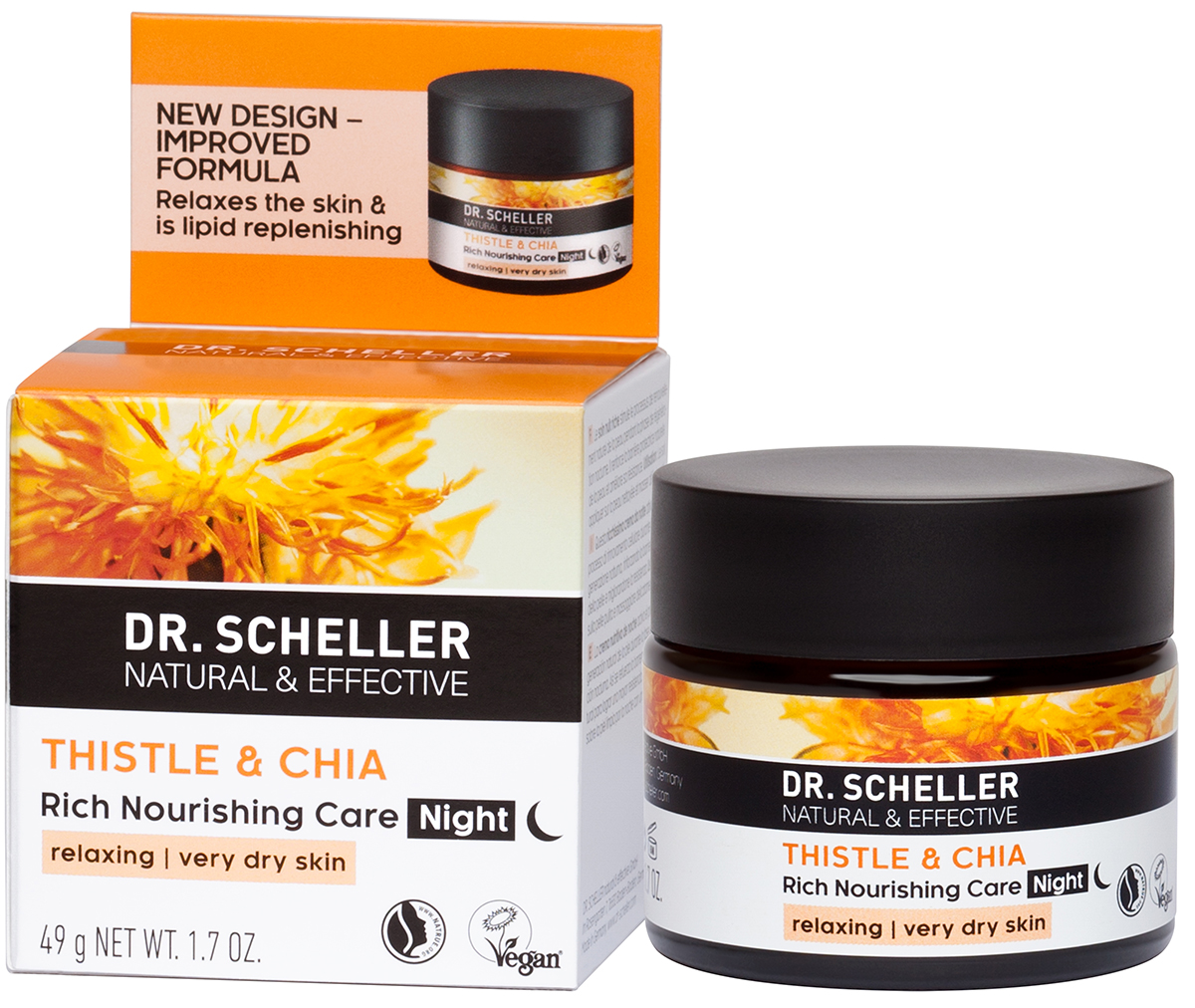 

Dr.scheller Особо питательный ночной крем «сафлор и чиа» 50 мл (Dr.scheller, Для лица), Для лица
