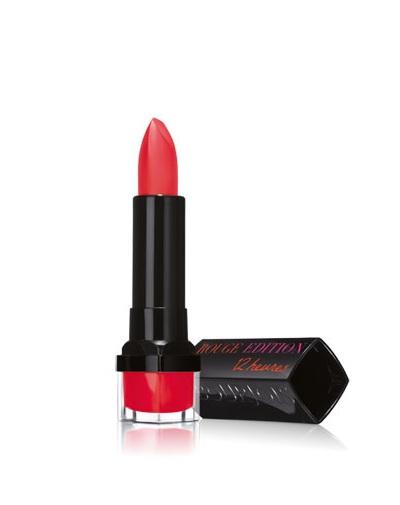 Стойкая помада для губ Rouge Edition 12 часов тон 28 pamplemousse pour ptite frimousse (Bourjois, Rouge edition 12 часов)