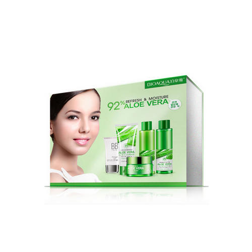 Биоаква Набор с 5ти ступенчатой системой ухода Aloe Vera 1шт (Bioaqua, Серия Aloe Vera) фото 0