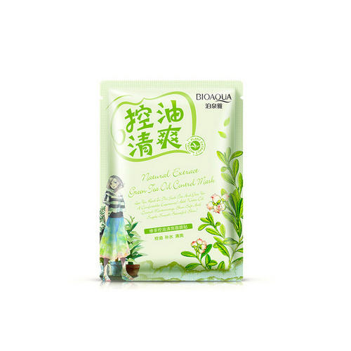 Биоаква Освежающая маска с маслом чайного дерева Natural Extract 30 грамм (Bioaqua, Маски) фото 0
