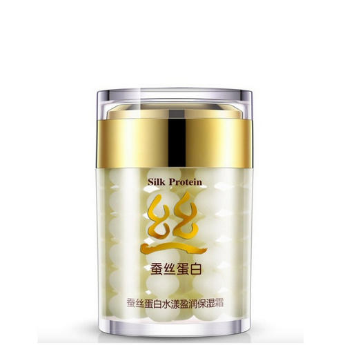 Биоаква Увлажняющий крем для лица Silk Protein 60 грамм (Bioaqua, Серия Silk Protein) фото 0