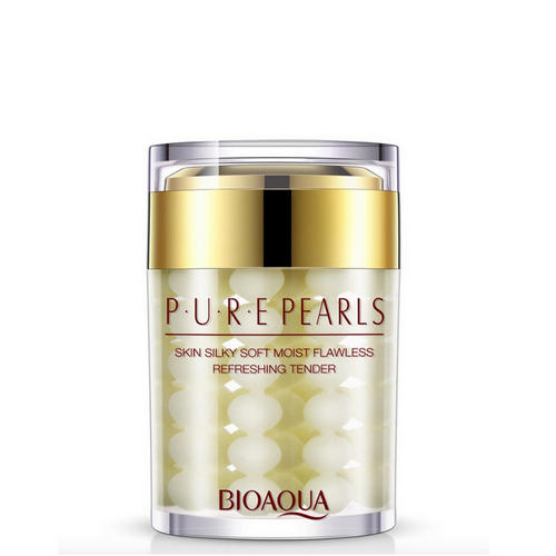 Увлажняющий крем с натуральной жемчужной пудрой Pure Pearls 60 грамм (Bioaqua, Серия Pure Pearls)