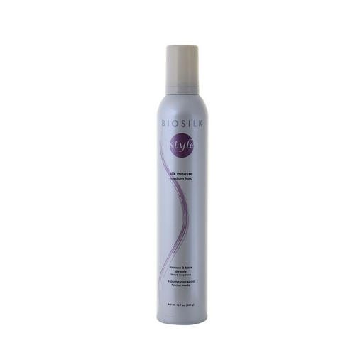 Биосилк Мусс Шелковая терапия для укладки средней фиксации 376 г (Biosilk, Silk Therapy) фото 0