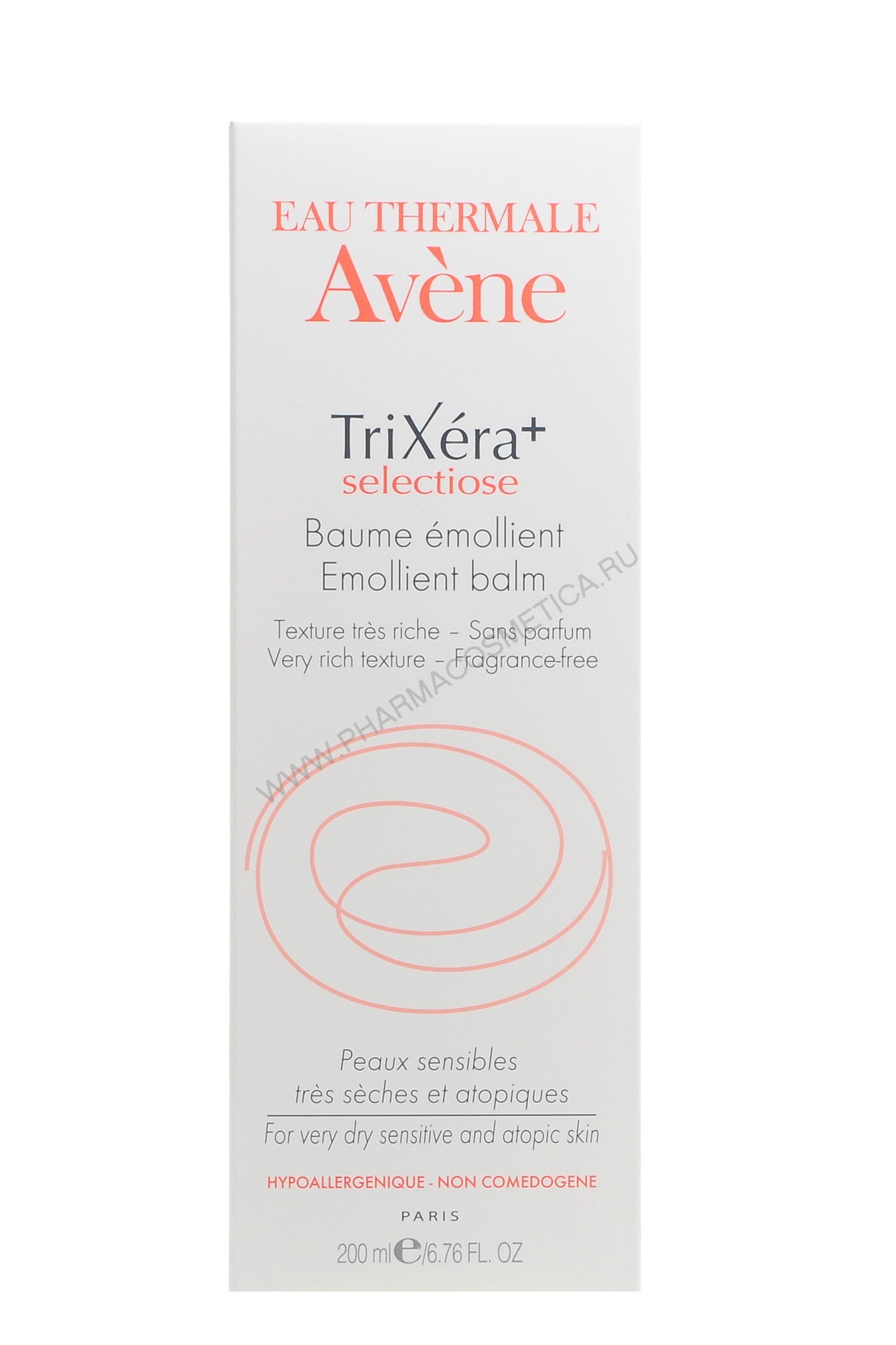 Авен Смягчающий бальзам Трикзера+ Селектиоз 200 мл (Avene, TriXera+) фото 5