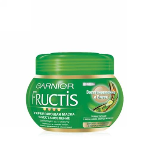 Маска Восстановление и блеск 300 мл (Garnier, Для волос) garnier fructis маска для непослушных волос макадамия 390 мл
