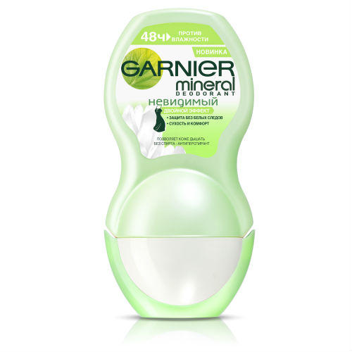 Гарньер Дезодорант невидимый Против влажности 50 мл (Garnier, Дезодоранты для женщин) фото 0