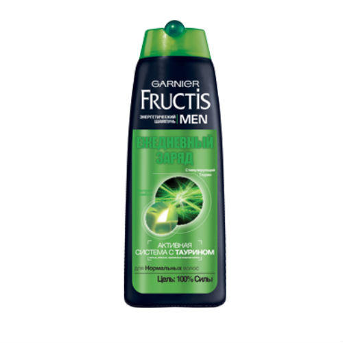 Энергетический шампунь для мужчин Ежедневный заряд для нормальных волос 250 мл (Garnier, Fructis MEN)