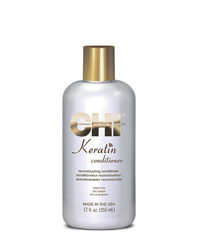 Чи Кондиционер разглаживающий с кератином Conditioner, 355 мл (Chi, Keratin) фото 0