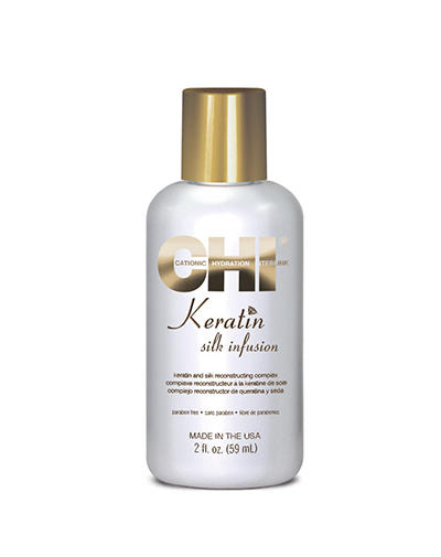 Купить Chi Жидкий шелк для волос с кератином Silk Infusion, 59 мл (Chi, Keratin), США