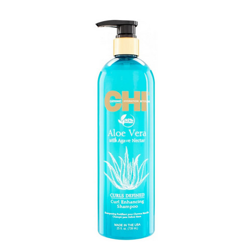 Chi Шампунь для вьющихся волос с Нектаром Агавы и Алоэ Вера Curl Enhancing Shampoo, 710 мл (Chi, Aloe Vera)