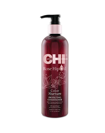 Купить Chi Кондиционер с маслом дикой розы для поддержания цвета 340 мл (Chi, Rose Hip Oil), США