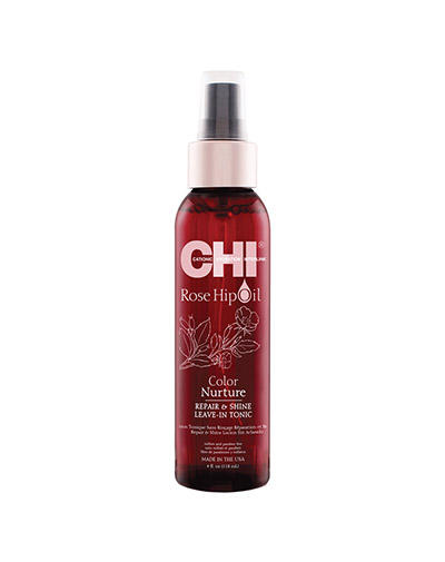 Чи Несмываемый тоник с маслом шиповника для окрашенных волос, 118 мл (Chi, Rose Hip Oil) фото 0