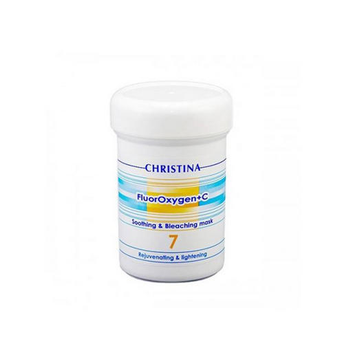 Кристина Успокаивающая маска с осветляющим эффектом (шаг 7) 250 мл (Christina, FluorOxygen+C) фото 0