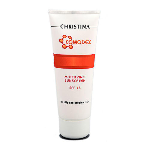 Кристина Солнцезащитный крем с матирующим эффектом для проблемной кожи 75мл (Christina, Comodex) фото 0
