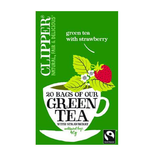 Клиппер Зеленый чай с Клубникой (Clipper, Green Tea) фото 0