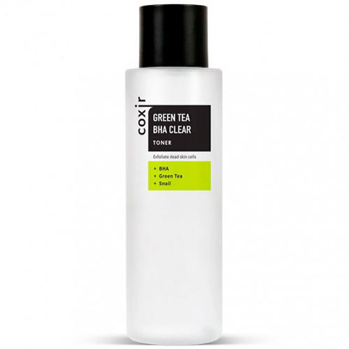  Тонер отшелушивающий с зеленым чаем и BHA-кислотами BHA Clear Toner, 150 мл (Coxir, Greentea) фото 0