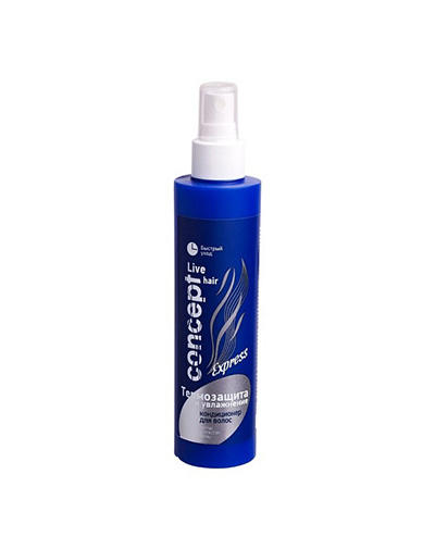 Концепт Кондиционер для волос Термозащита и увлажнение Thermo-protective hair spray, 200 мл (Concept, Live Hair) фото 0