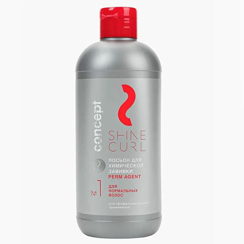 Концепт Лосьон для химической завивки, для нормальных волос №1 Perm agent for normal hair, 500 мл (Concept, Завивка волос) фото 0