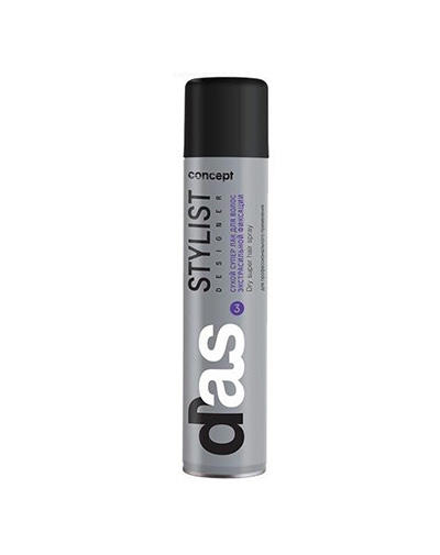 Концепт Сухой супер - лак для волос Экстрасильной фиксации Dry Super Hair Spray, 300мл (Concept, Stylist) фото 0