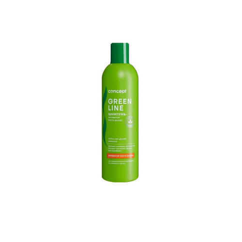 Концепт Шампунь-активатор роста волос Active hair growth shampoo, 300 мл (Concept, Green Line) фото 0