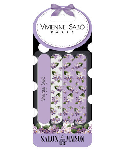 Вивьен Сабо Набор пилочек для ногтей/ Nail file set/ Kit de limes a ongles (Vivienne Sabo, Аксессуары) фото 0