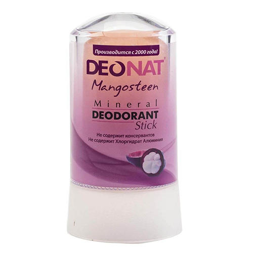 ДеоНат Дезодорант кристалл с соком Мангостина, 60 г (DeoNat, Дезодоранты DeoNat) фото 0
