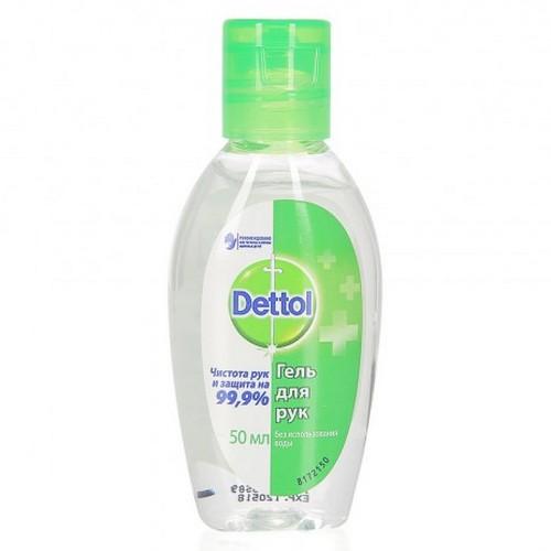  Гель для рук, 50 мл (DETTOL, Уход за руками) фото 0