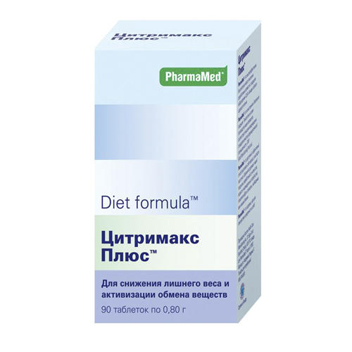 Diet Formula Цитримакс плюс таблетки №90 (Diet Formula, Контроль аппетита)