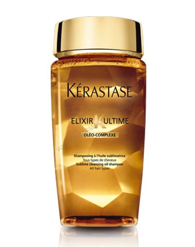 Керастаз Очищающий шампунь-ванна на основе масел Эликсир Ультим, 250 мл (Kerastase, Elixir Ultime) фото 9