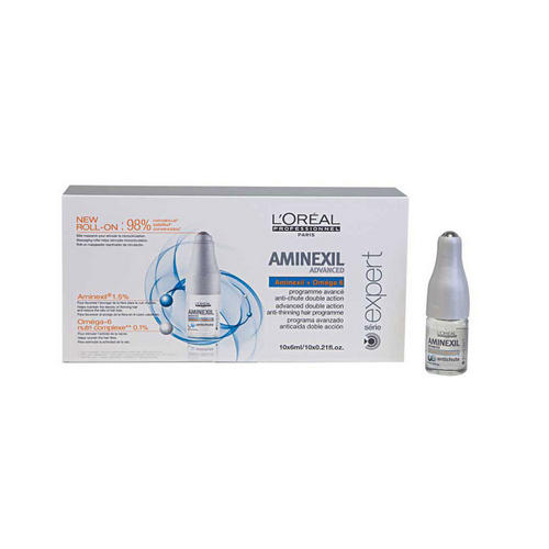 Лореаль Профессионель Ампулы ExperAminexil Advanced против выпадения волос 10*6 мл (L'oreal Professionnel, Serie Expert) фото 0