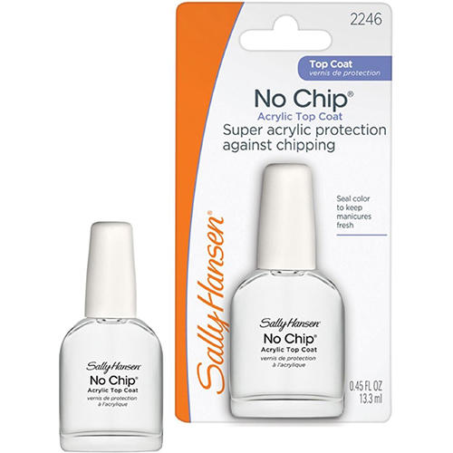 Покрытие акриловое верхнее против сколов лака no chip acrylic top coat, 13,3 мл (Sally Hansen, Уход за ногтями)