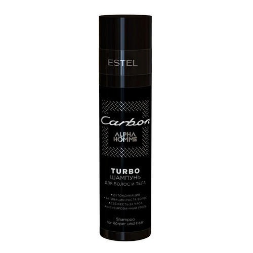 Купить Estel Turbo-шампунь для волос и тела Carbon Alpha homme, 250 мл (Estel, Alpha homme), Россия