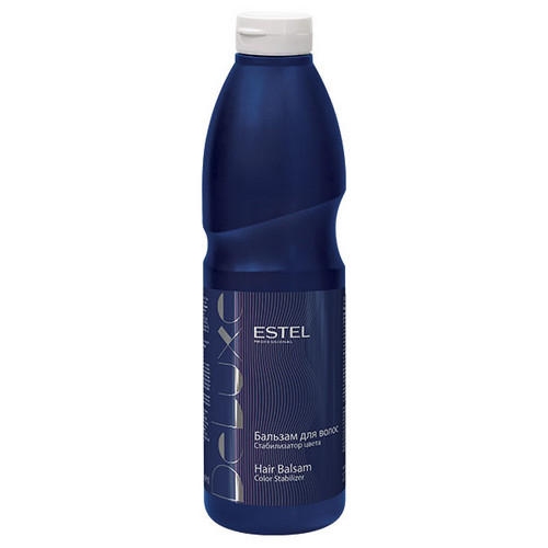 Estel Бальзам для волос стабилизатор цвета, 1000 мл (Estel, De luxe) estel бальзам для выравнивания структуры волос 1000 мл estel de luxe