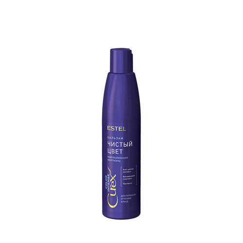 

Estel Бальзам серебристый для холодных оттенков блонд, 250 мл (Estel, Curex Color Intense), Curex Color Intense
