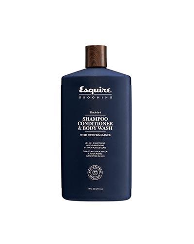 

Esquire Средство 3-в-1 Шампунь, Кондиционер, Гель для душа, 414 мл (Esquire, Уход), Уход