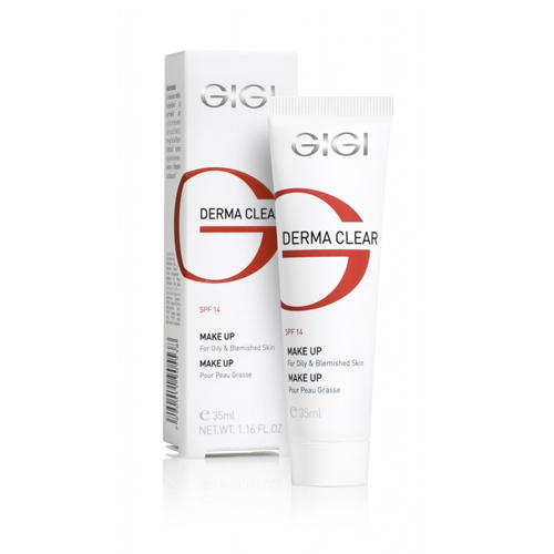 ДжиДжи Крем тональный для жирной кожи  SPF14 35 мл (GiGi, Derma Clear) фото 0