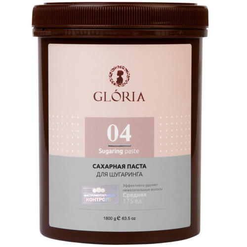 Глория Сахарная паста для депиляции Средняя, 1800 г (Gloria, Gloria Classic) фото 0